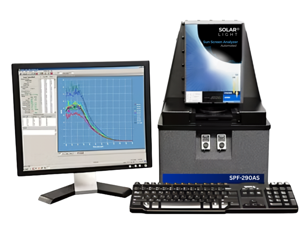 Solar Light PSPF-290AS solar simulator for SPF testing and sunscreen UV performance analysis