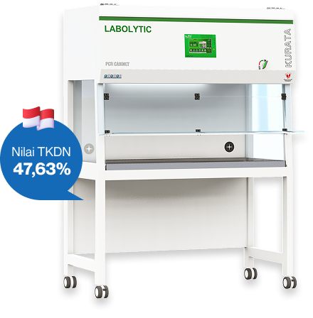 KURATA Laboratory PCR Cabinet with HEPA Filtration and UV Sterilization