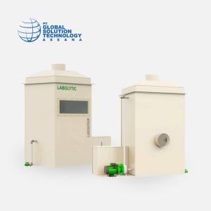 LABOSCRUB wet scrubber by Labolytic for chemical fume and laboratory exhaust filtration